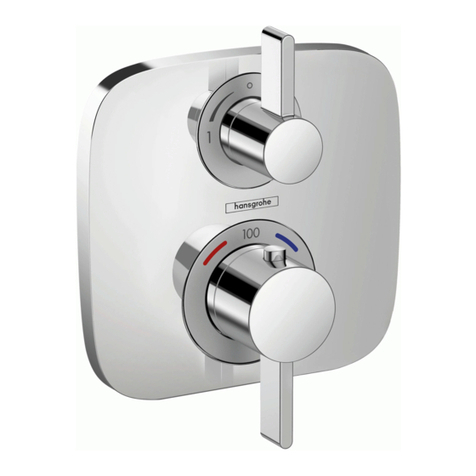 Hans Grohe Metropol C 15727 1 Series Installation/User Instructions/Warranty Hans Grohe Metropol C 15727 1 Series Installation/User Instructions/Warranty