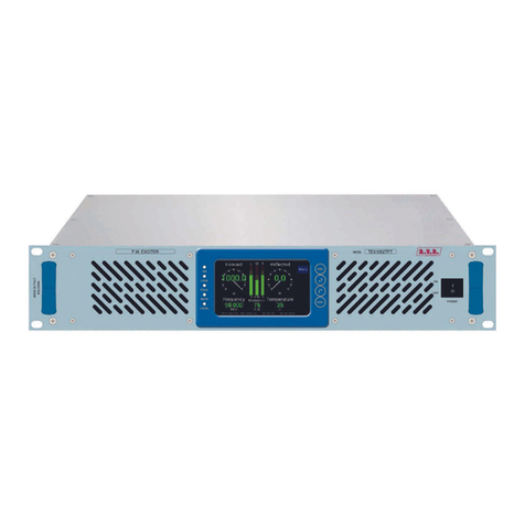 R.V.R. Elettronica TEX52TFT User manual