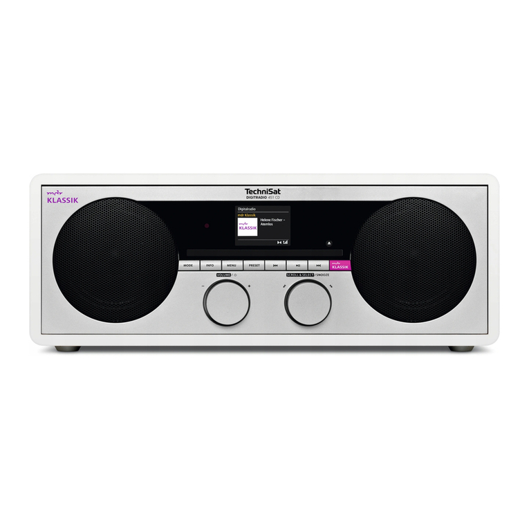 TechniSat DIGITRADIO 451 CD IR User manual