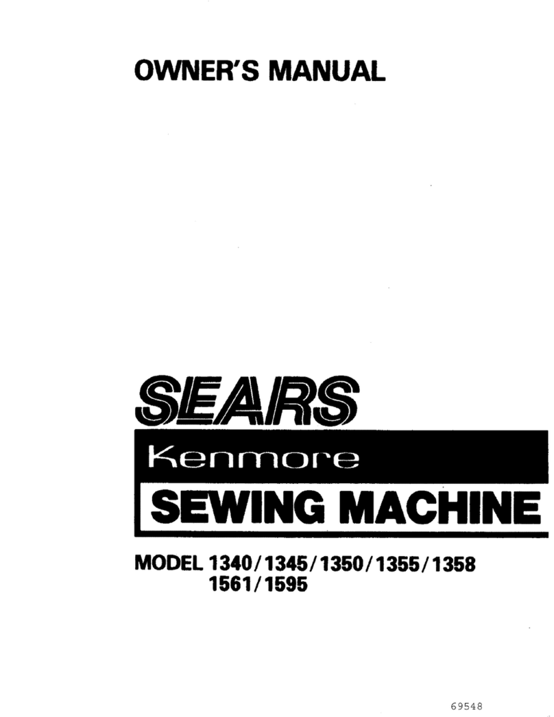 Sears Kenmore 1340 owner's manual