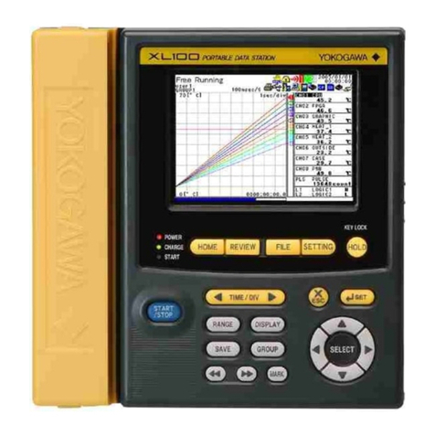 YOKOGAWA XL100 user manual