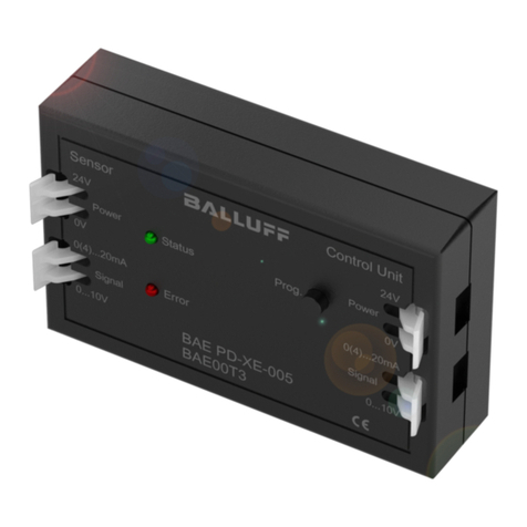 Balluff BAE PD-XE-005 User manual