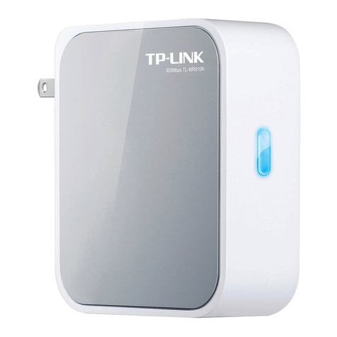 TP-Link TL-WR810N V3 User manual