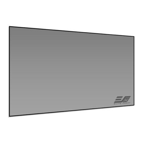 EliteProAV Pro Frame Thin DarkStar UST 2 Series user guide
