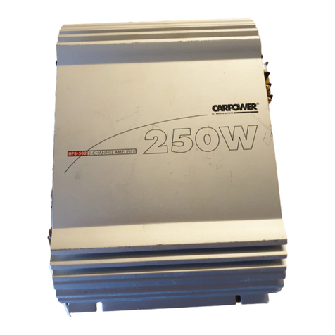 Monacor CARPOWER HPB-502 Mounting instructions