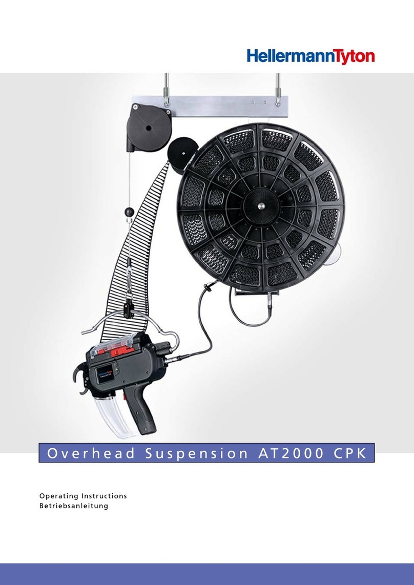 Hellermann Tyton AT2000 CPK bench mount kit operating instructions