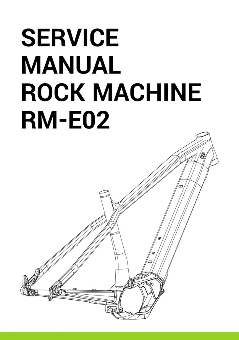 Bikefun ROCK MACHINE RM-E02 Service manual