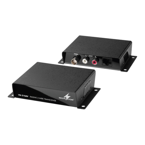 Monacor VB-210AV User manual