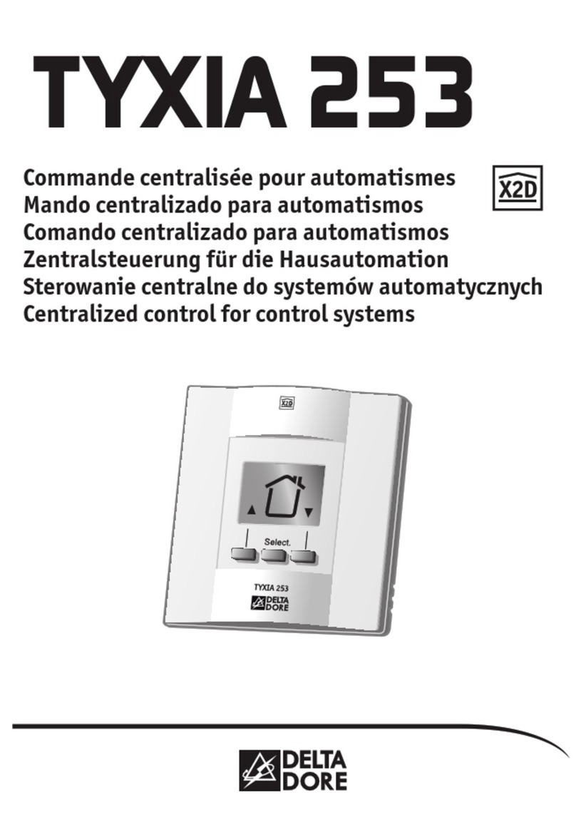 DELTA DORE TYXIA 253 manual