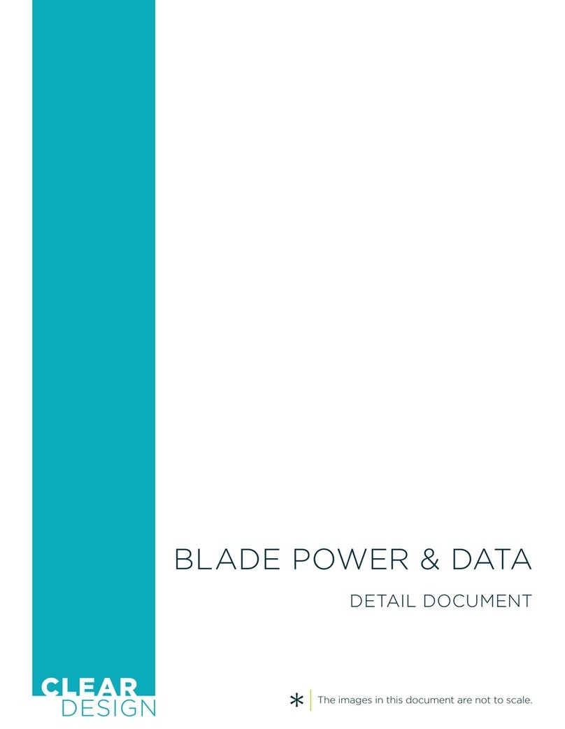 CLEAR DESIGN BLADE BPDH18-4 Installation guide