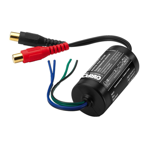 Monacor CARPOWER FGA-22 User manual