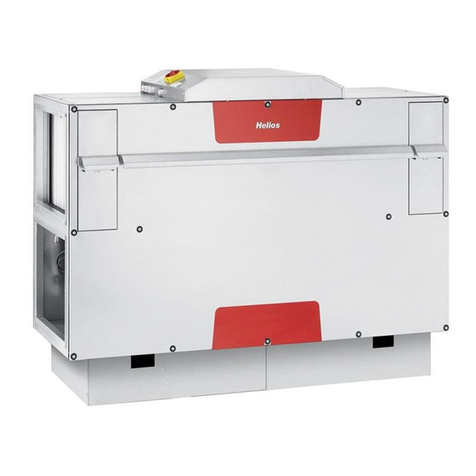 Helios EC green Vent KWL EC 800 S Pro Nstallation and operating instructions