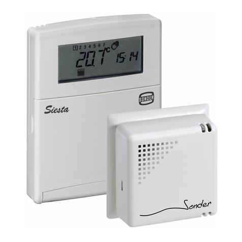 Sonder Siesta - CRX Series User manual