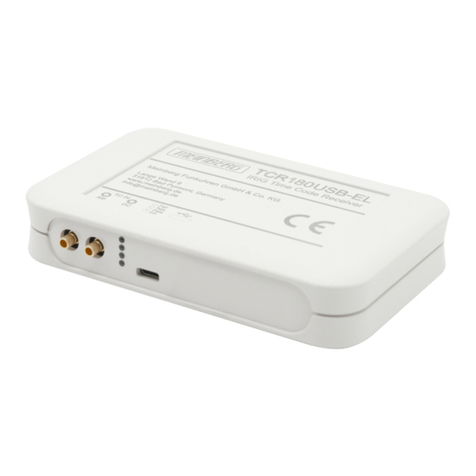 Meinberg TCR180USB-EL User manual