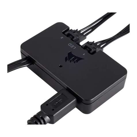 Corsair LIGHTING NODE PRO RGB installation guide