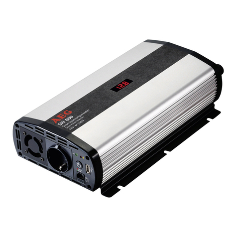 AEG SW 600 W manual