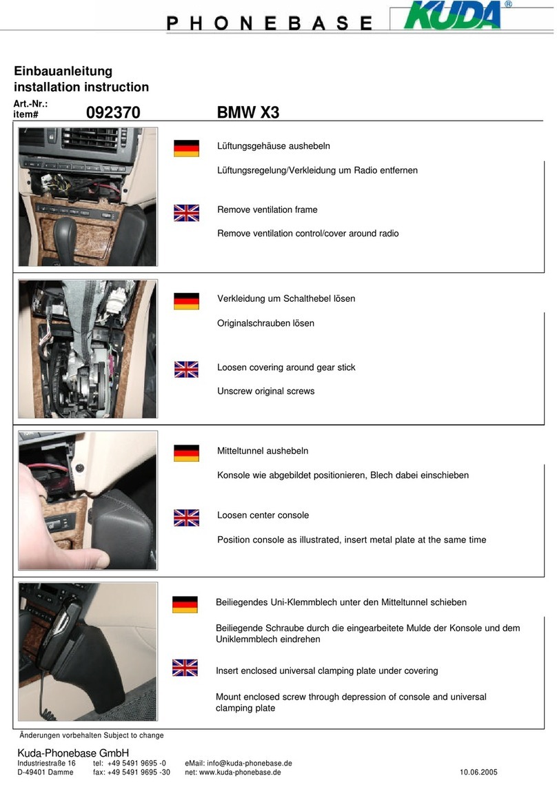 Kuda 092370 User manual