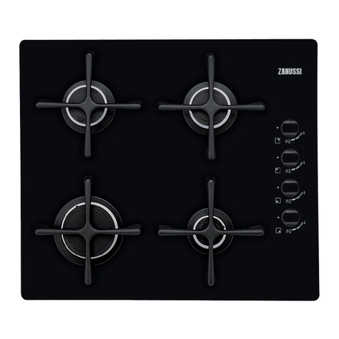 Zanussi ZGO63414BA User manual