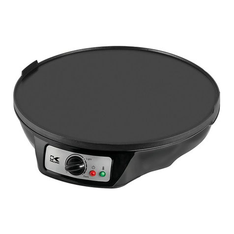 Kalorik CRM 43667 BK manual