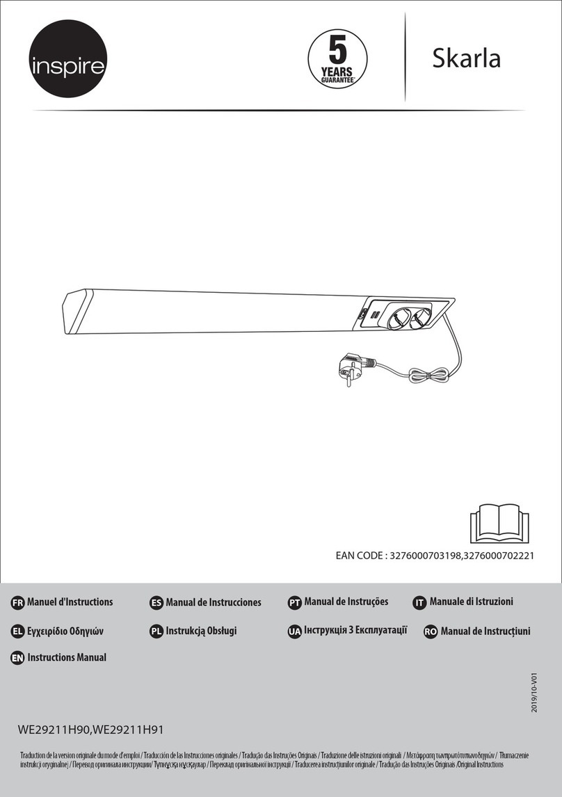 Inspire Skarla WE29211H90 User manual