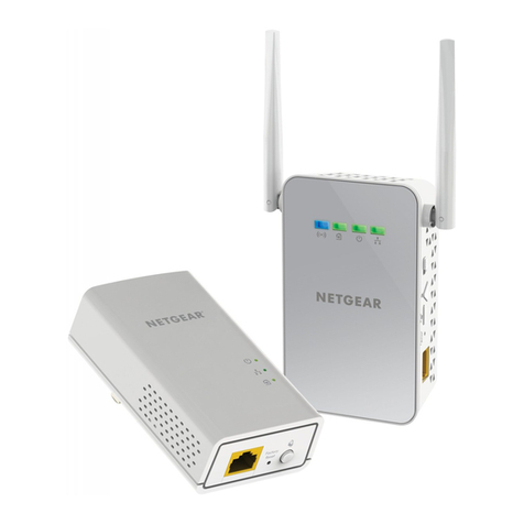NETGEAR PowerLINE WiFi 1000 Series User manual