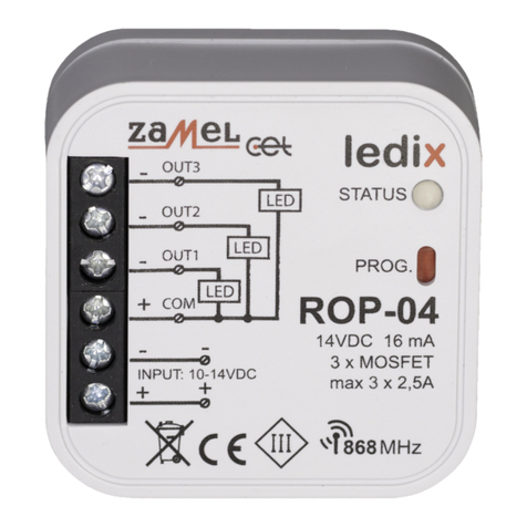Zamel ledix ROP-04 quick start guide