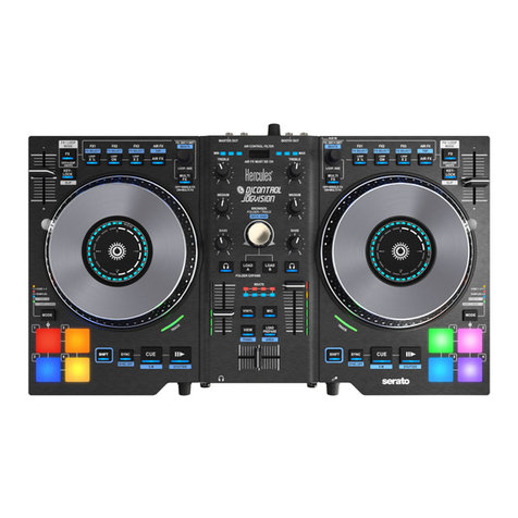 Hercules DJControl Jogvision User manual