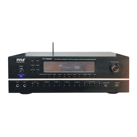 Pyle PT796BT user manual
