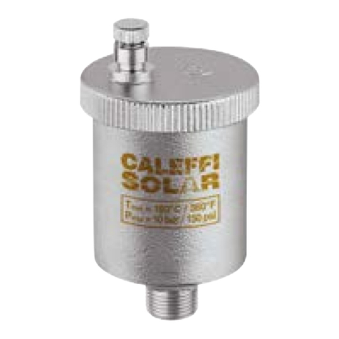 Caleffi solar 250 Series manual