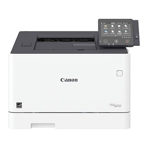 Canon Color imageCLASS X LBP1127C User manual Canon Color imageCLASS X LBP1127C User manual