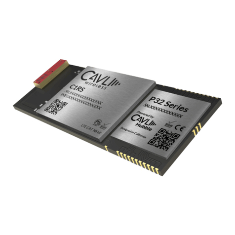 Cavli Wireless P32 Series Hardware manual Cavli Wireless P32 Series Hardware manual