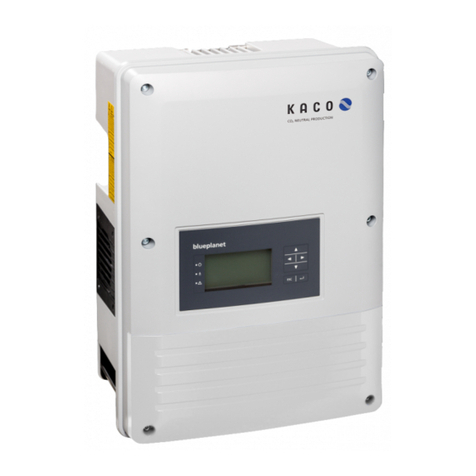 Kaco blueplanet 3.0TL3 Series manual