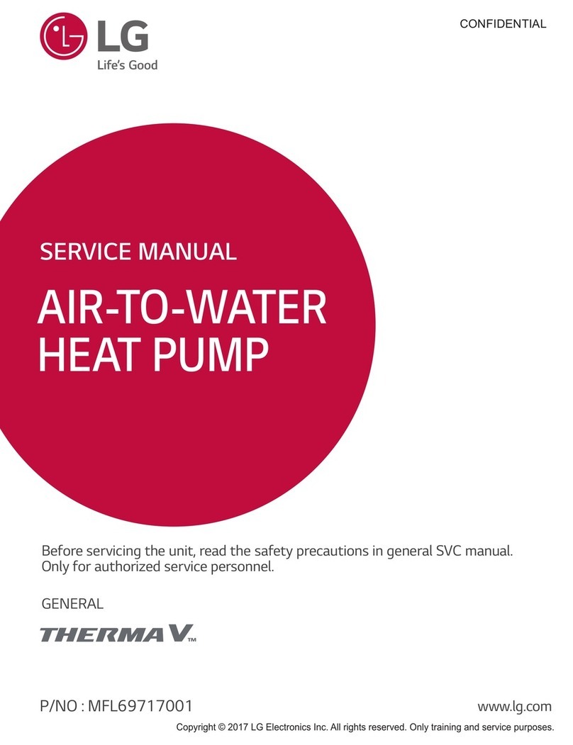 LG THERMA V AHNW16606B0 Service manual