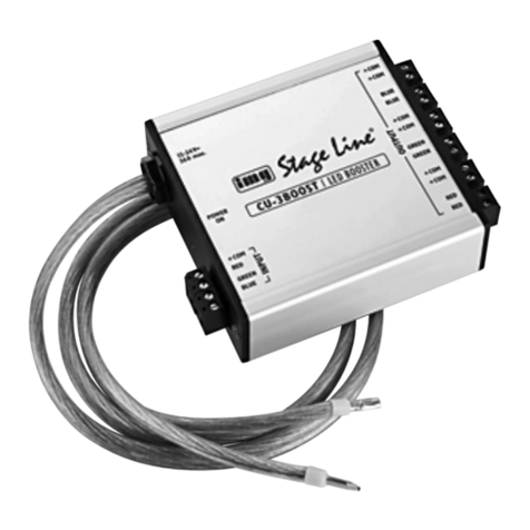 Monacor img Stage Line CU-3BOOST User manual