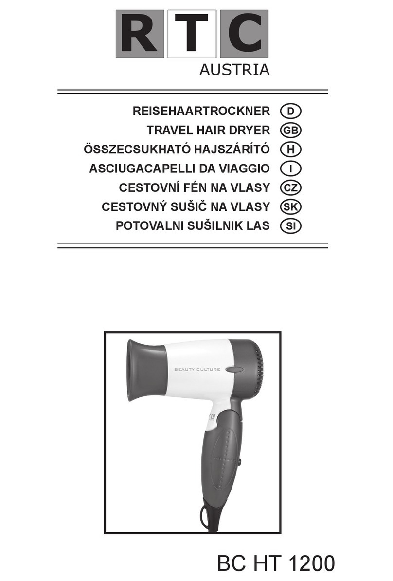 RTC BC HT 1200 instruction manual