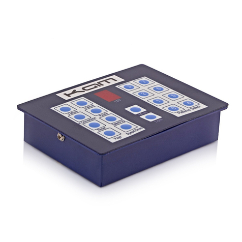 KAM LASER 60 User manual