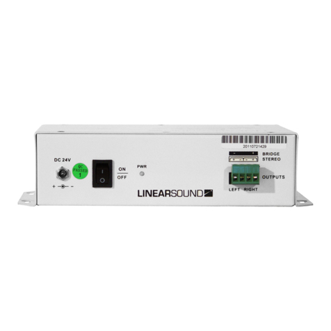 LINEAR SOUND LTS.A220 User manual