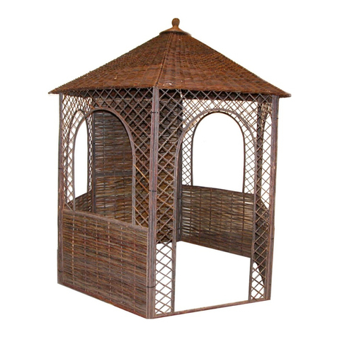 Rowlinson Garden Products Willow Gazebo Assembly instructions Rowlinson Garden Products Willow Gazebo Assembly instructions