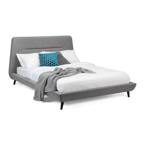 Happy Beds Kyoto Fabric Bed Assembly instructions
