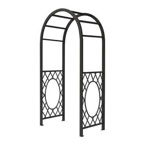 Rowlinson Garden Products Wrenbury Round Top Arch Assembly instructions Rowlinson Garden Products Wrenbury Round Top Arch Assembly instructions
