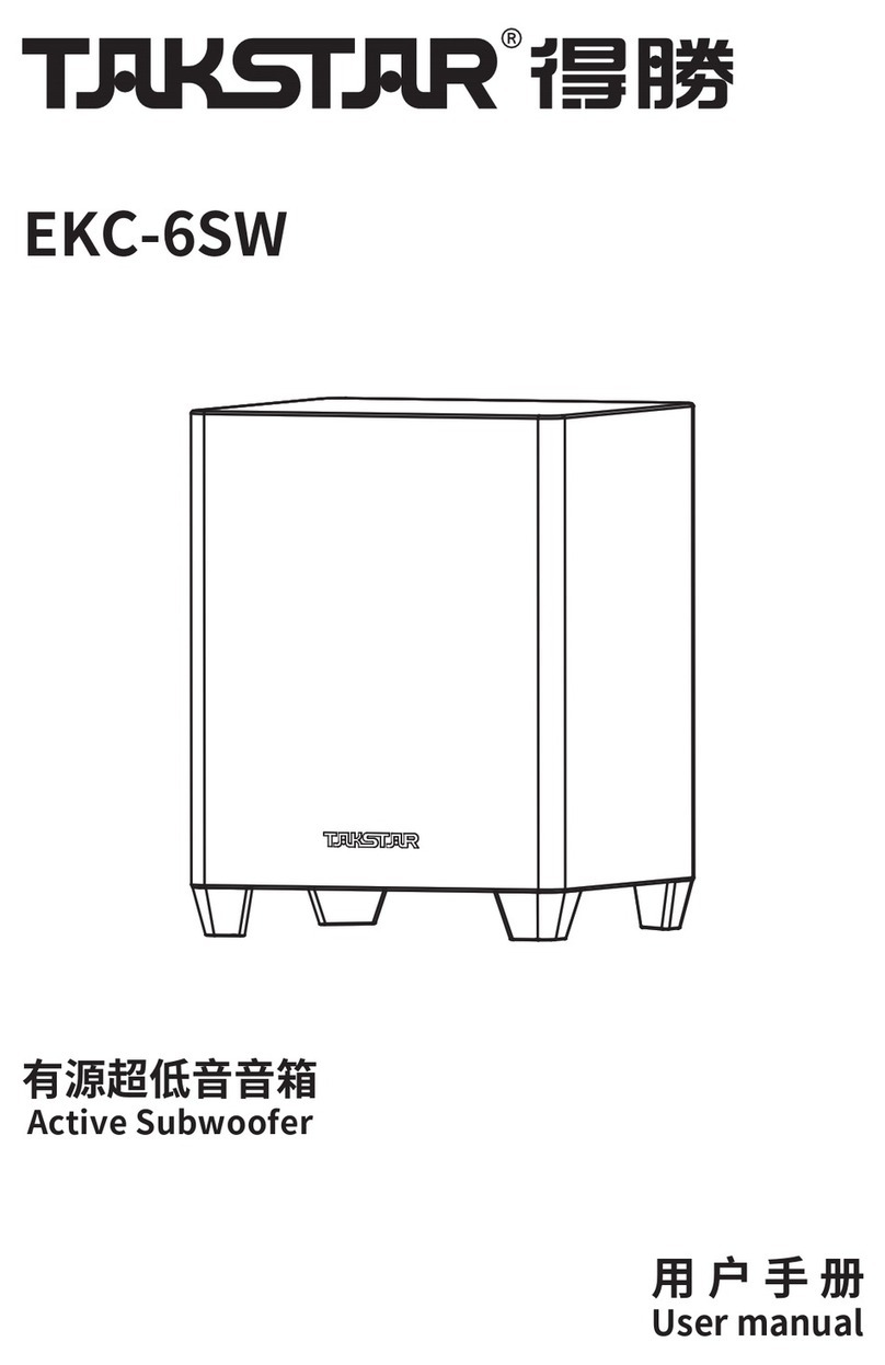 Takstar EKC-6SW User manual