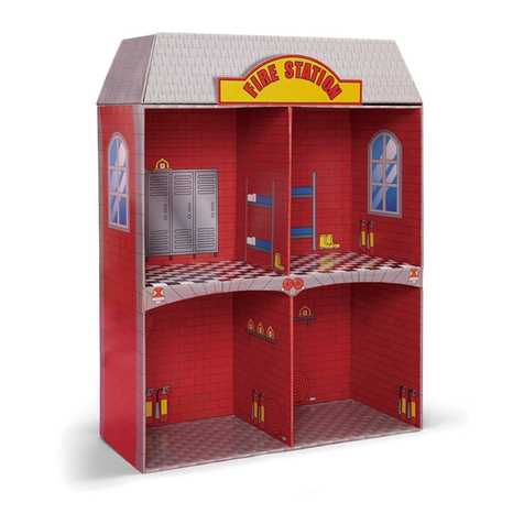 Badger Basket ADVENTURE FIRE STATION Assembly instructions