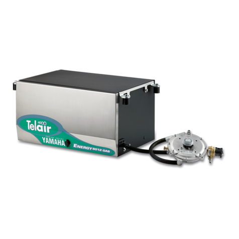 Telair ENERGY 8012 GAS Use and maintenance manual and instructions for installation Telair ENERGY 8012 GAS Use and maintenance manual and instructions for installation