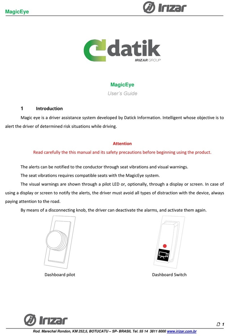 Irizar datik MagicEye user guide