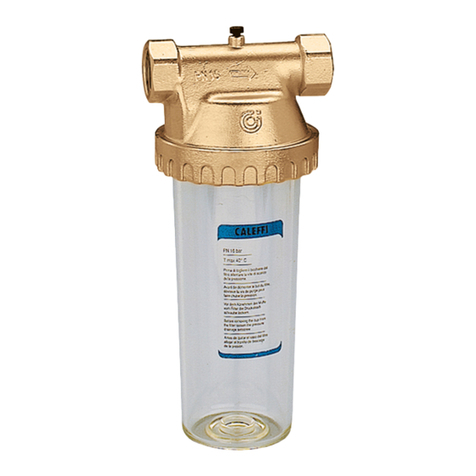 CALEFFI 5370 Series User manual CALEFFI 5370 Series User manual