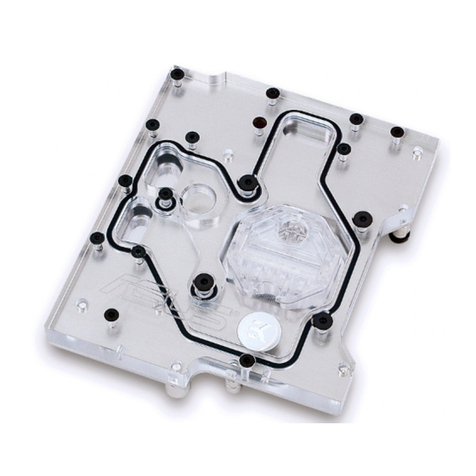 ekwb EK-FB ASUS M8E Monoblock Series installation manual