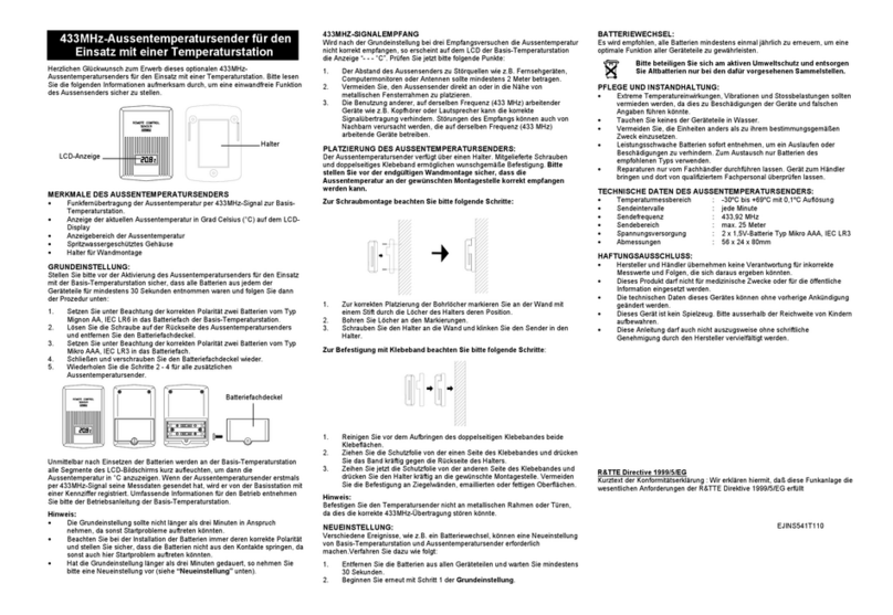 TFA 30.3110 manual