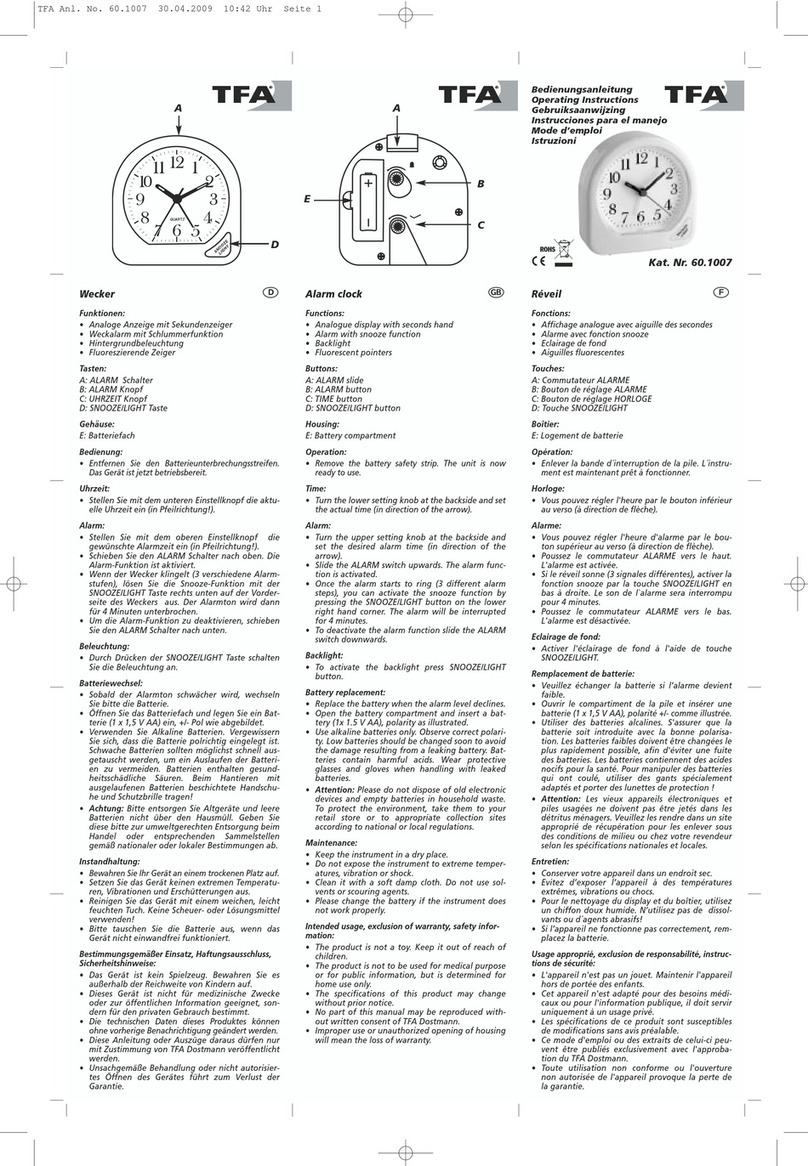 TFA 60.1007 User manual