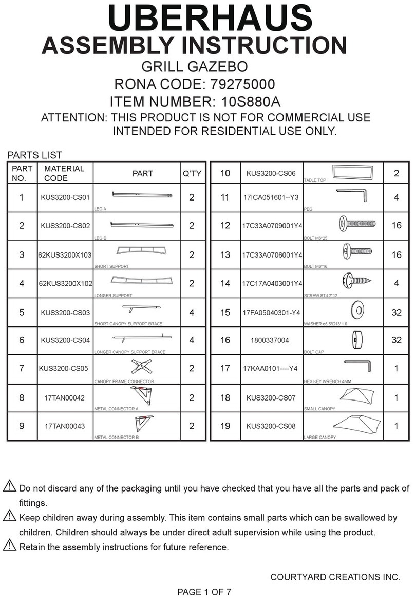 Uberhaus 10S880A Assembly instruction