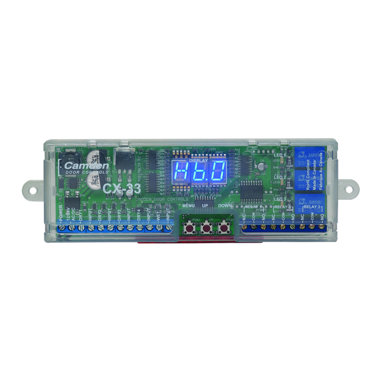 CAMDEN CX-33 Wiring diagram